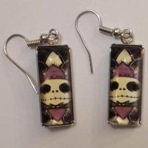 Halloween Rectangle Shape Dangle Earrings
